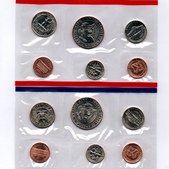 1998-P&D Uncirculated Set... 10 Coin Set... In Original US Mint Packaging - Picture 2 of 3